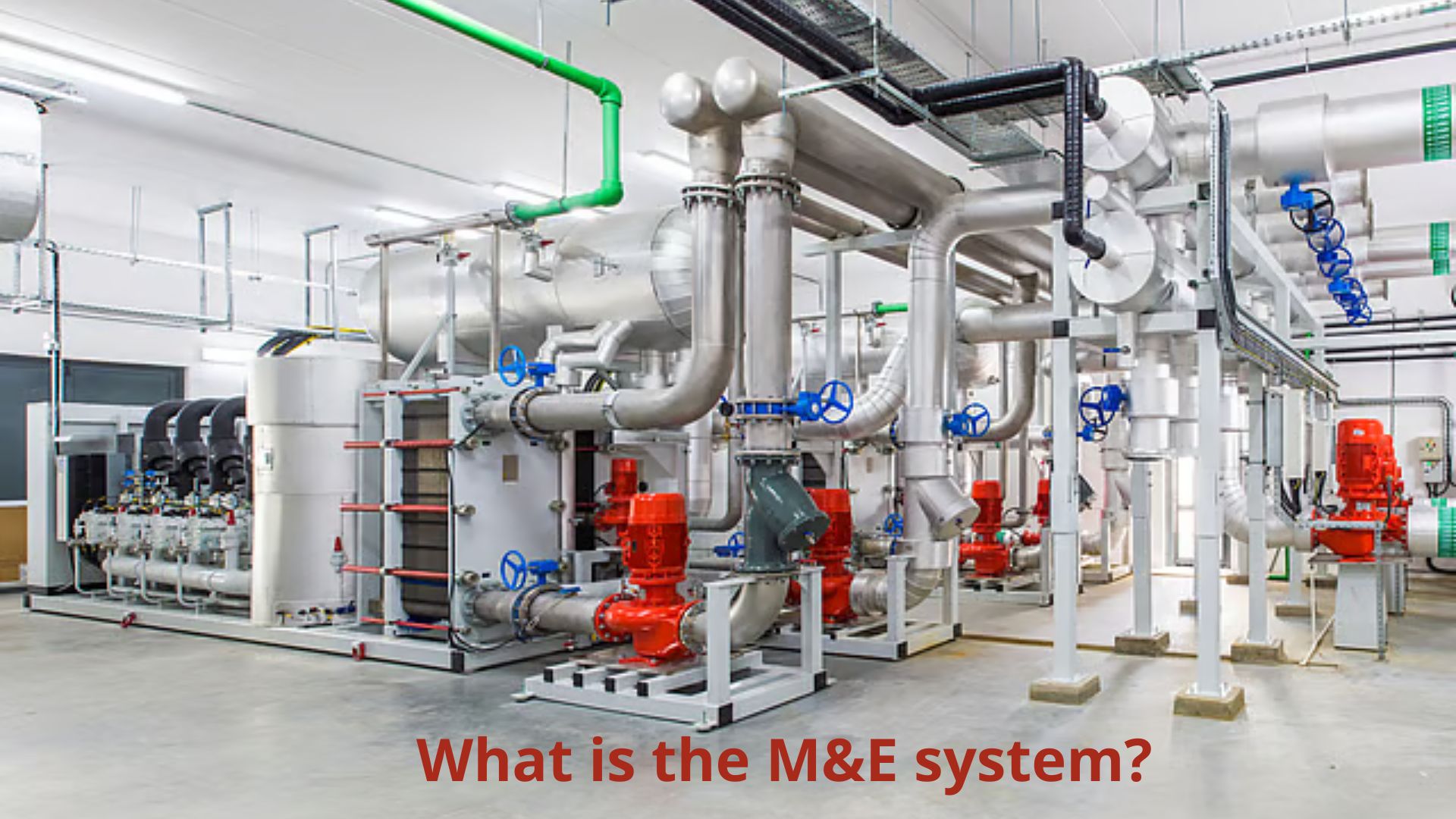 What is the M&E system?
